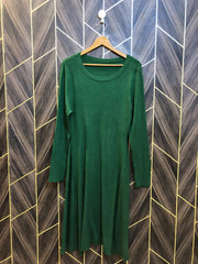 Bodycon Dress Jersey Large | Size | Chest 20 | Length 45