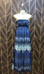 Western Long Maxi Chiffon Large | Size | Chest 20 | Length 49