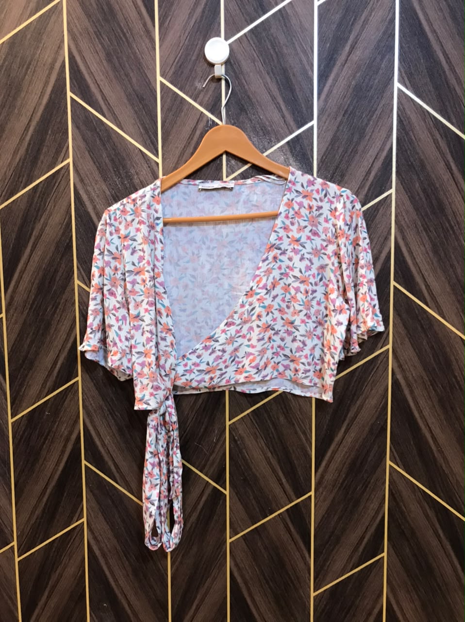 Trendy Linen CropTop Size Medium