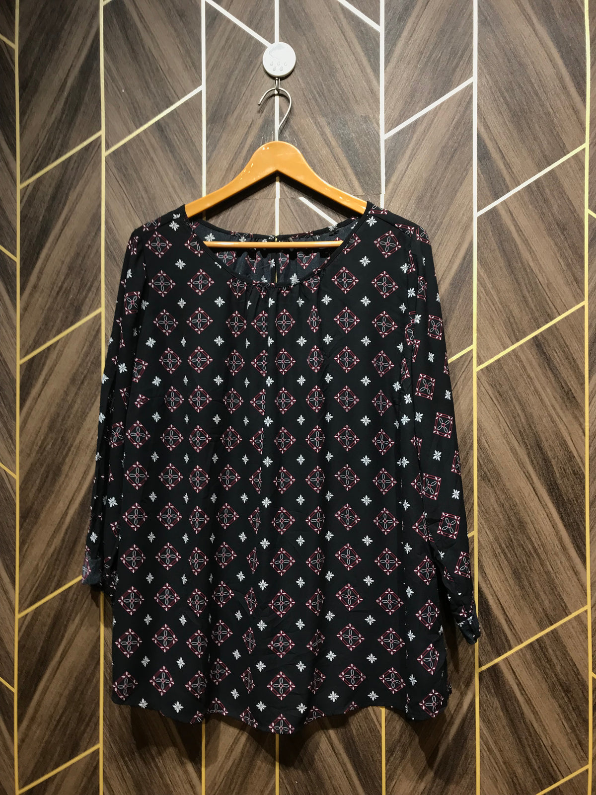 Western Top Medium Chest 19 length 28 Chiffon