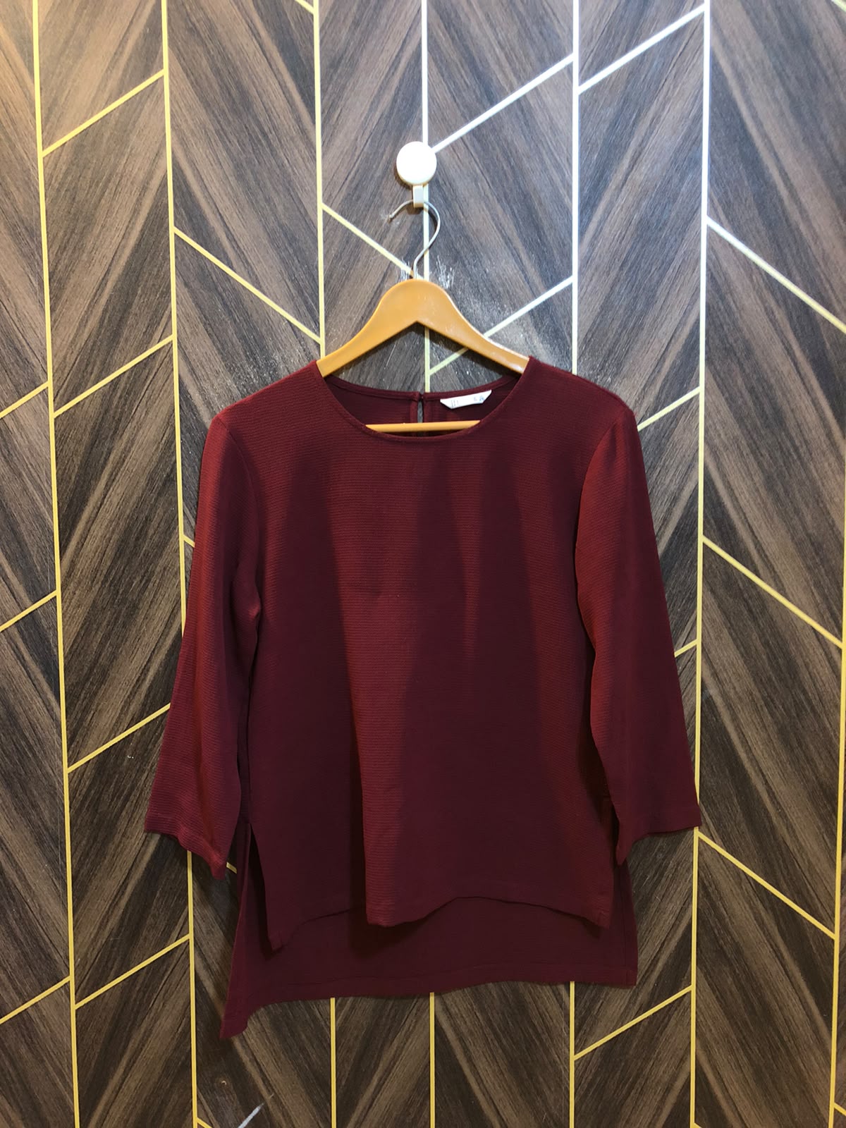 Western Top Chiffon – Small Size (Chest: 18, Length: 26 )