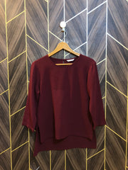Western Top Chiffon – Small Size (Chest: 18, Length: 26 )