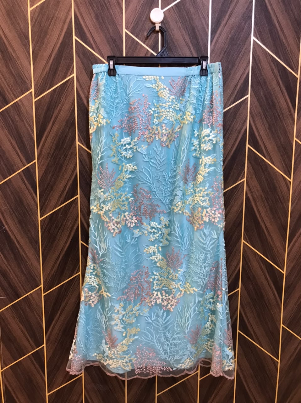 Women Chiffon net  Cord Set | Shirt Chest 20 | Shirt Length 36| Skirt Waist 32 | Skirt Length 38