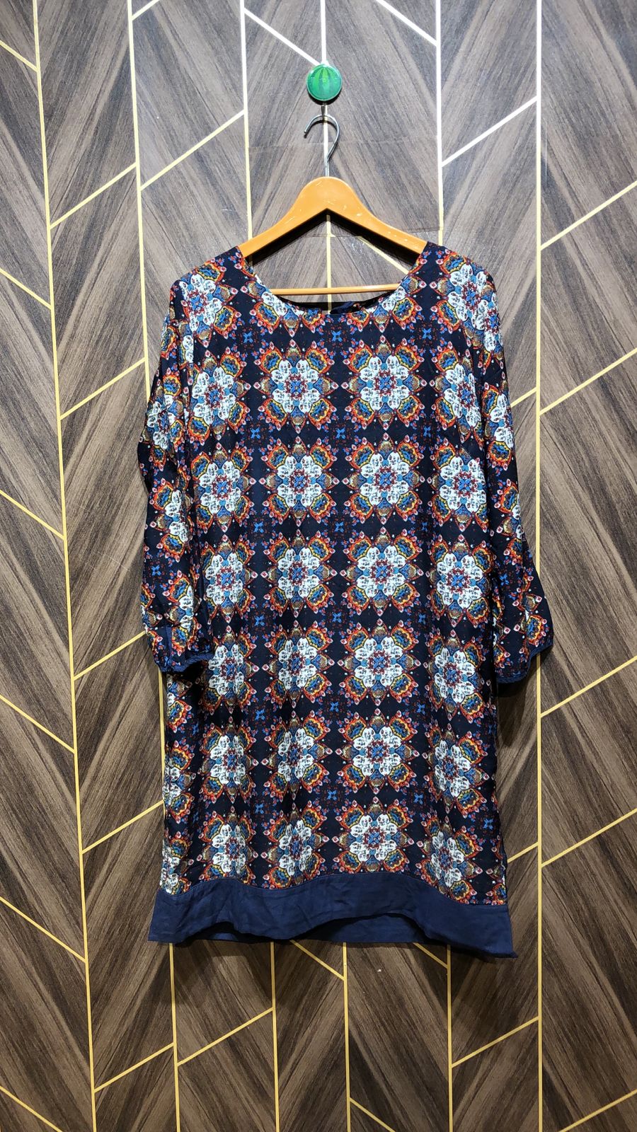 Women Long Shirt Linen X Large | Chest 22  | Length 38