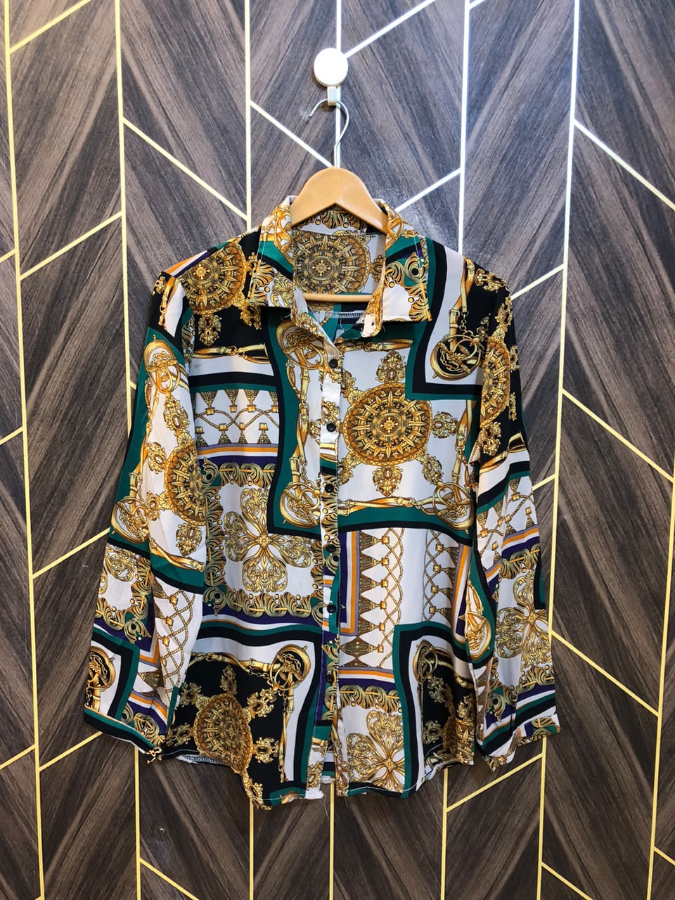Western Top Chiffon – X-Large Size (Chest: 22, Length: 27 )