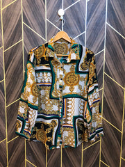 Western Top Chiffon – X-Large Size (Chest: 22, Length: 27 )