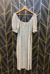 Western Long Maxi Chiffon Small | Size | Chest 18 | Length 47