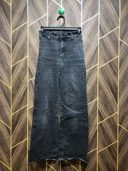 Women Wide Leg Jeans Small Size High Waist 26 Length 37