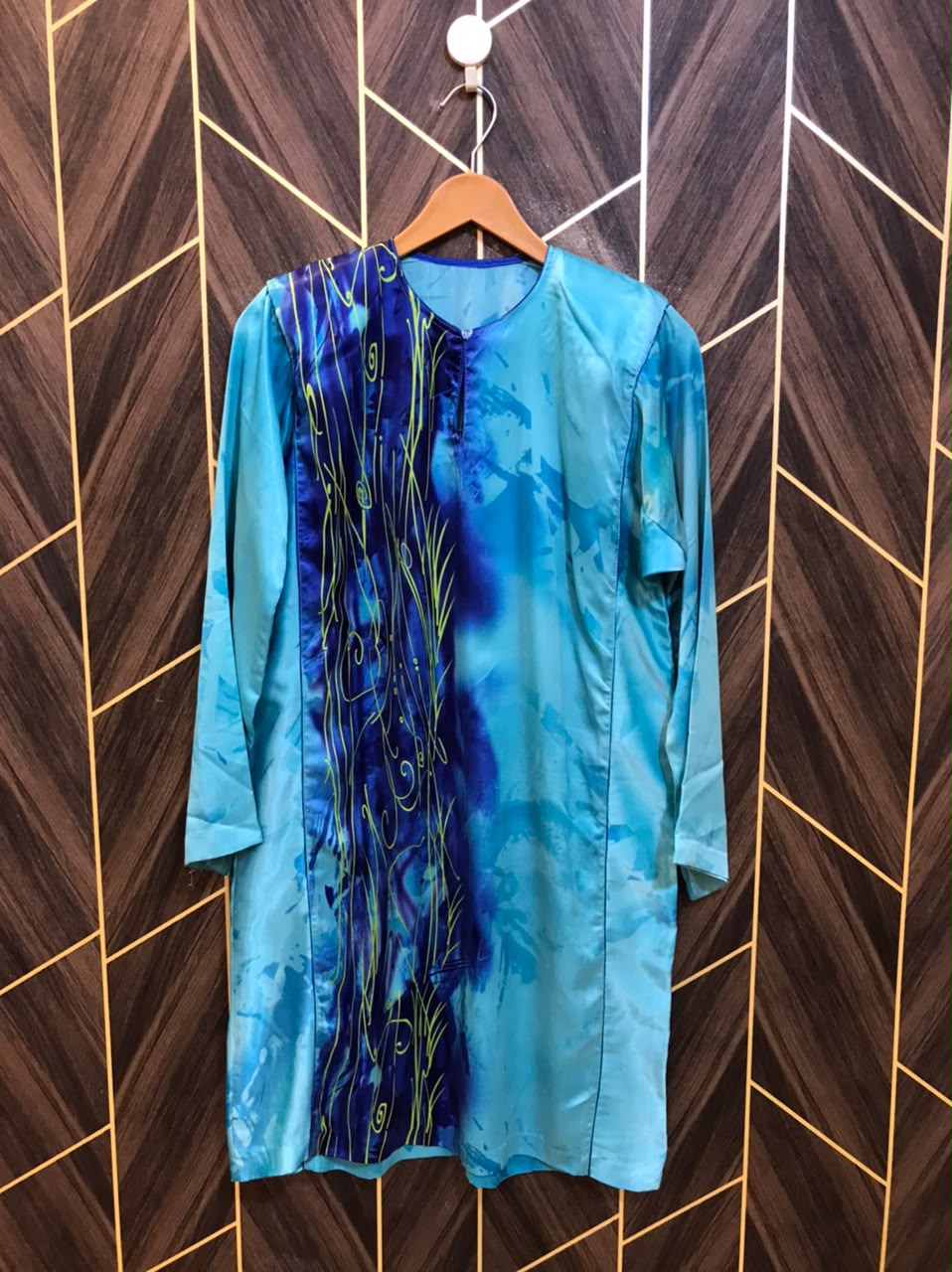 Women Silk Cord Set baggy  | Shirt Chest 19 | Shirt Length 35 | Skirt Waist 28 to 30| Skirt Length 38