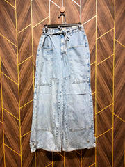 Women Wide Leg Jeans Small to Medium | Waist 28–30 | Length 40