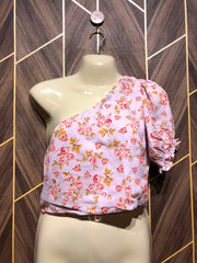 Crop top linen medium
