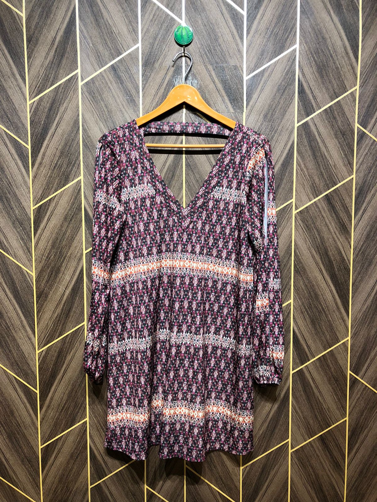 Women Long Shirt Jersey Medium | Chest 19 | Length 33