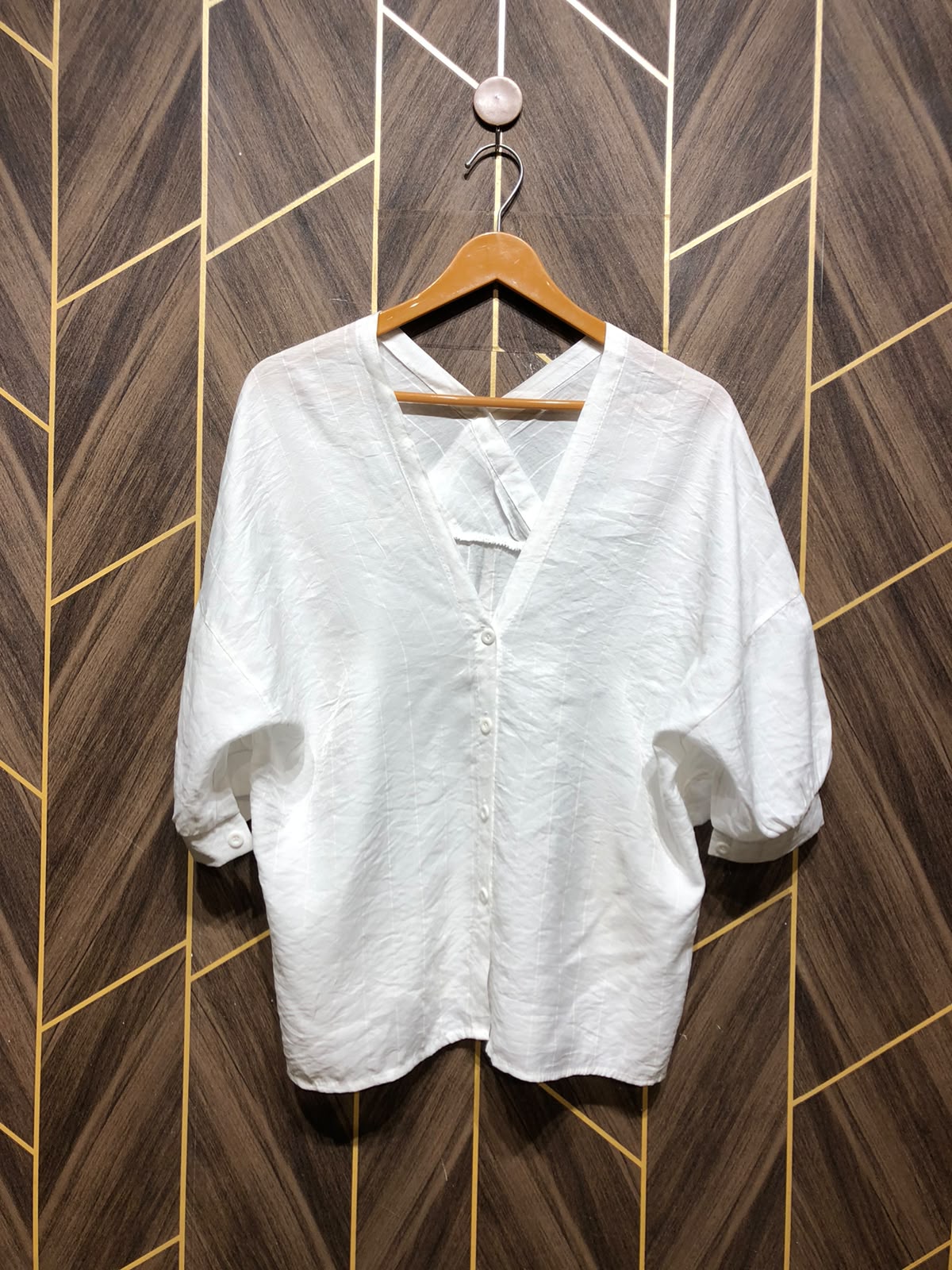 Crop top linen large