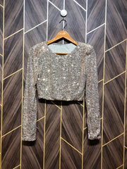 women party  crop top size 18 length  15