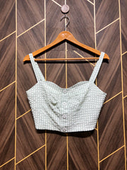 Trendy Cotton CropTop Size Medium