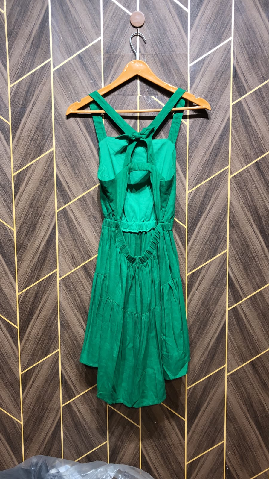 Mini Dress Cotton Small Size Chest 18 Length 34