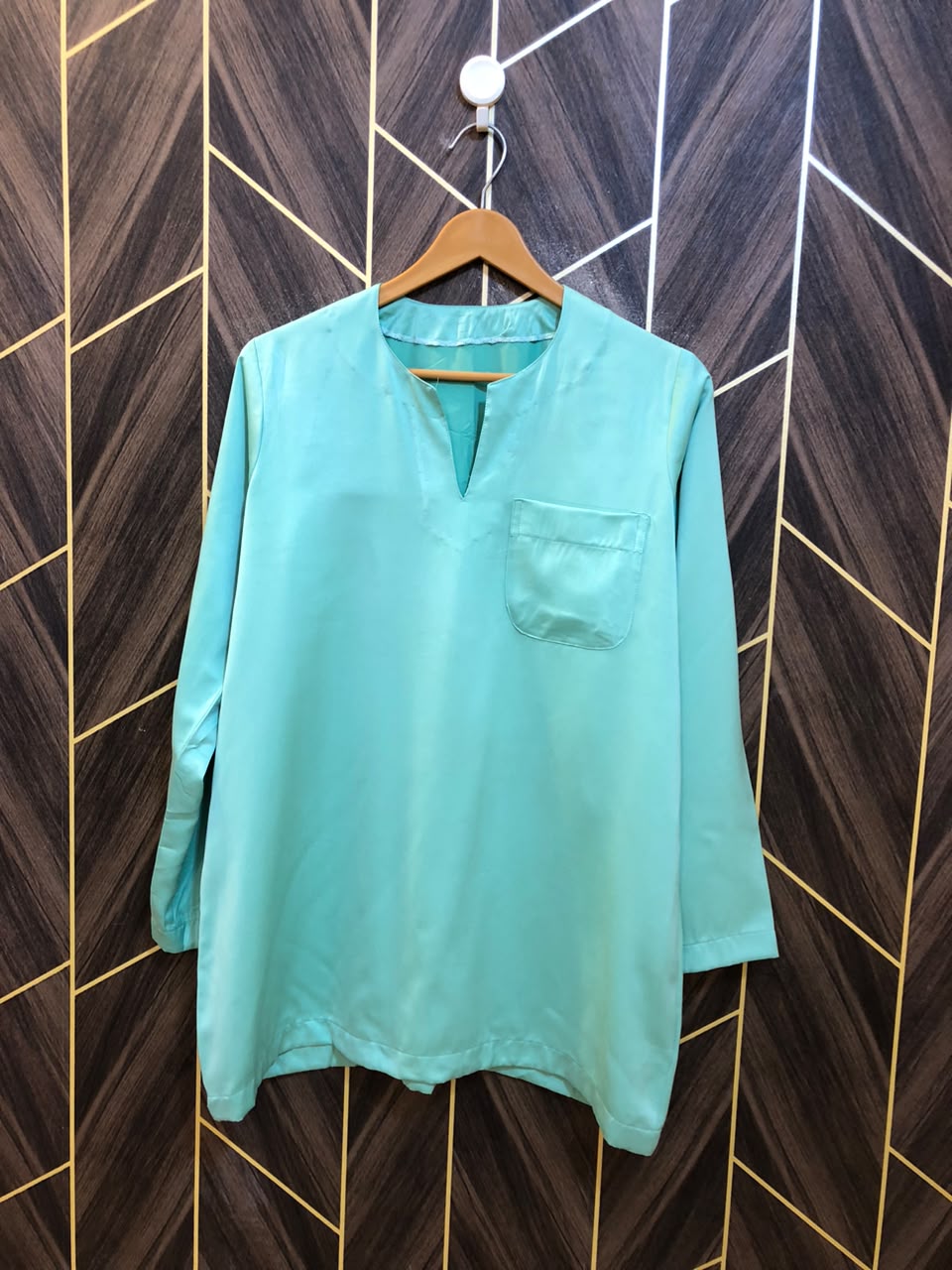 Women Silk Cord Set | Shirt Chest 21  | Shirt Length 29  | Trouser  Waist 34 | Trouser  Length 35