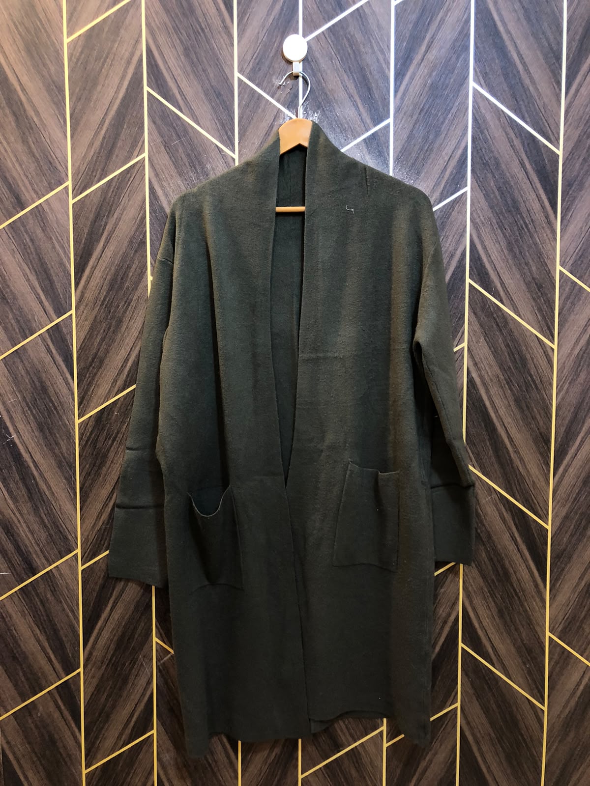 Women Wool Cardigan Sweater Large | Size | Chest 20 | Length 38