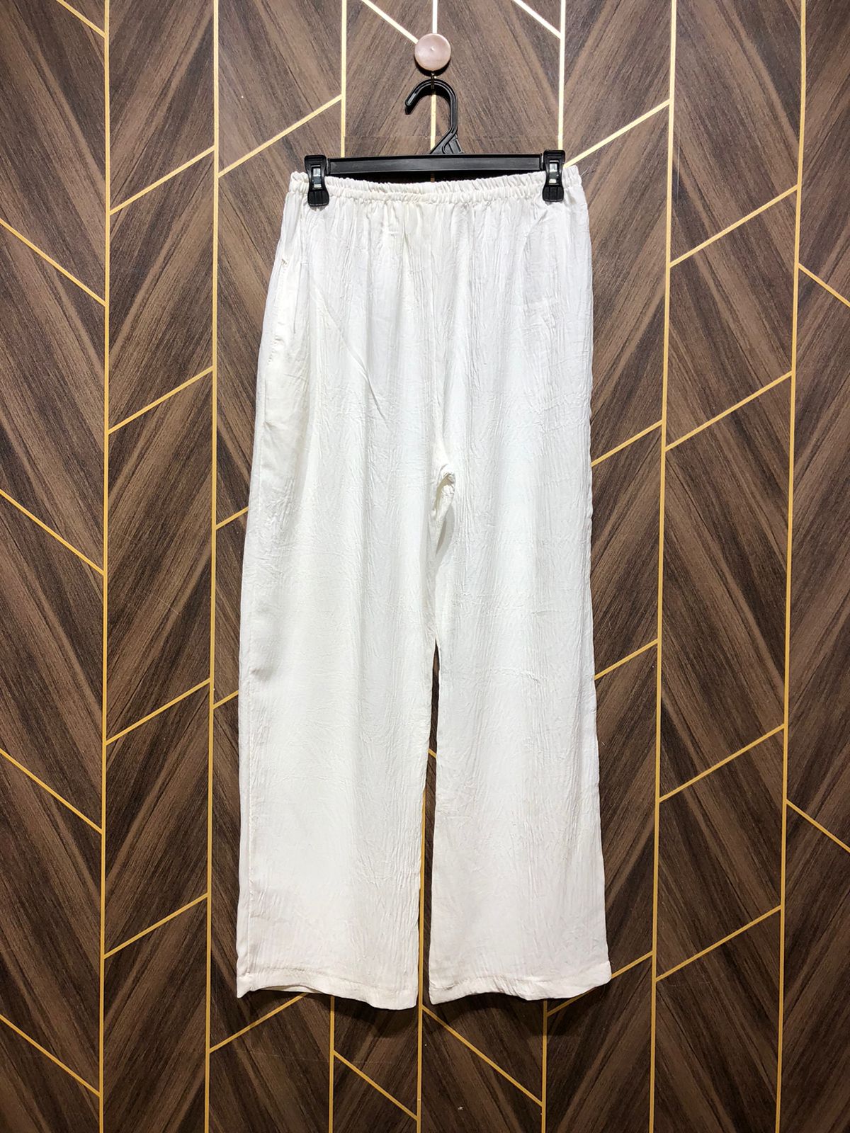 Western Linen Plazo X Small to Small | Size Waist 26–28 | Length 37