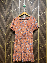 Mini Dress Chiffon X Large Size Chest 21 Length 34