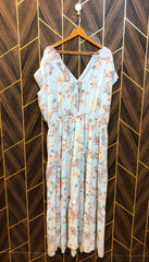 Western Long Maxi Chiffon 1XL | Size | Chest 23 | Length 60