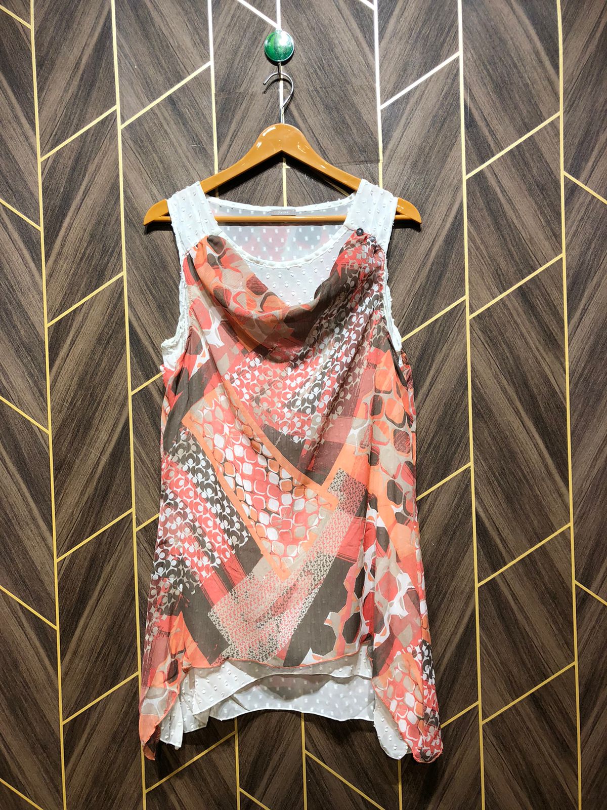 Western Top Chiffon – Medium Size (Chest: 19, Length: 32 )