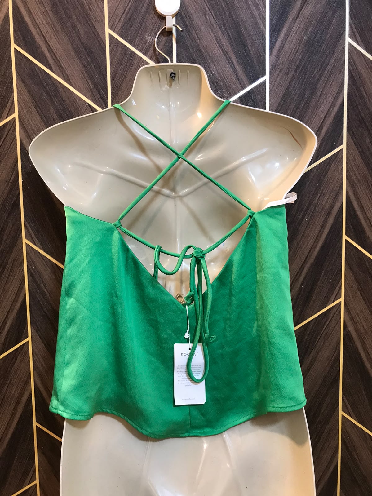Trendy Silk CropTop Size Small to Medium