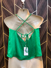 Trendy Silk CropTop Size Small to Medium