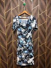 Mini Dress Jersey Small Size Chest 18 Length 40