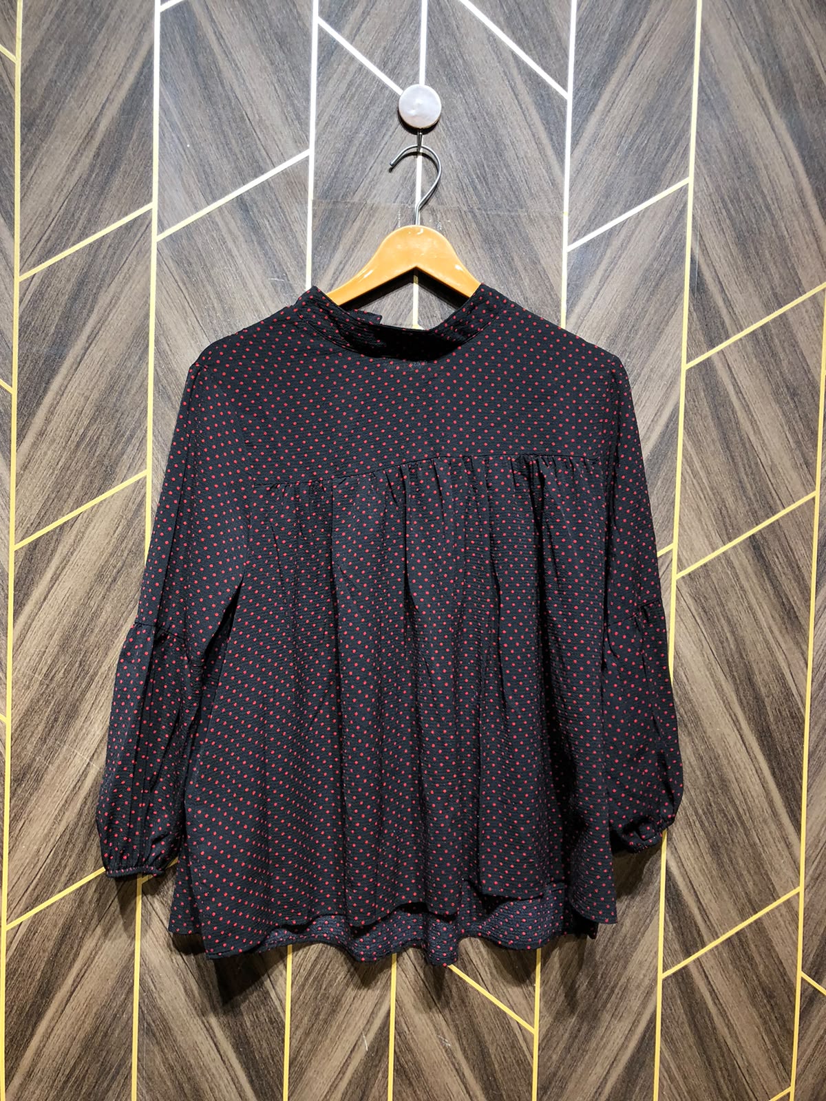 Western Top Chiffon – Large Size (Chest: 21 , Length: 24 )