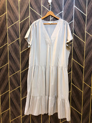 Western Long Maxi Cotton 3XL | Size | Chest 25 | Length 48