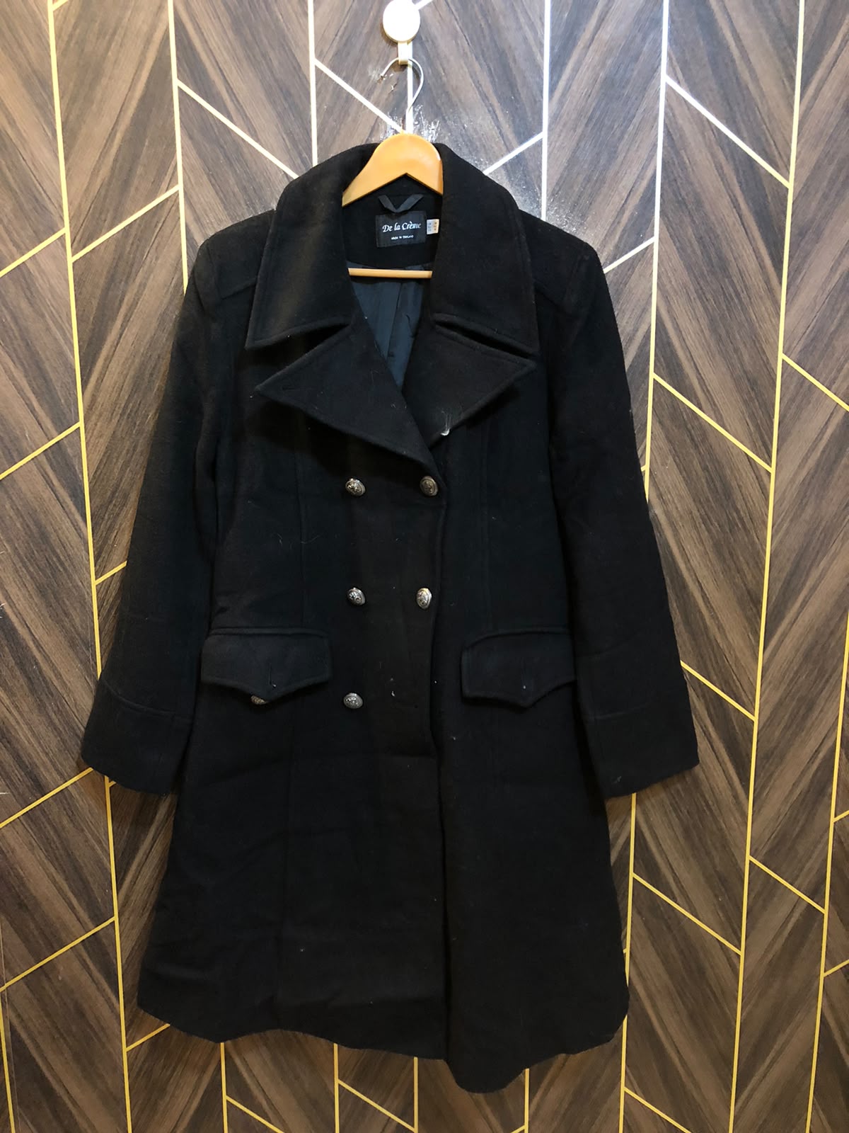Women Wool Coat Large | Size | Chest 20 | Length 39
