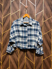 Western Top Cotton baggy crop – Large Size (Chest: 21 , Length: 19  )