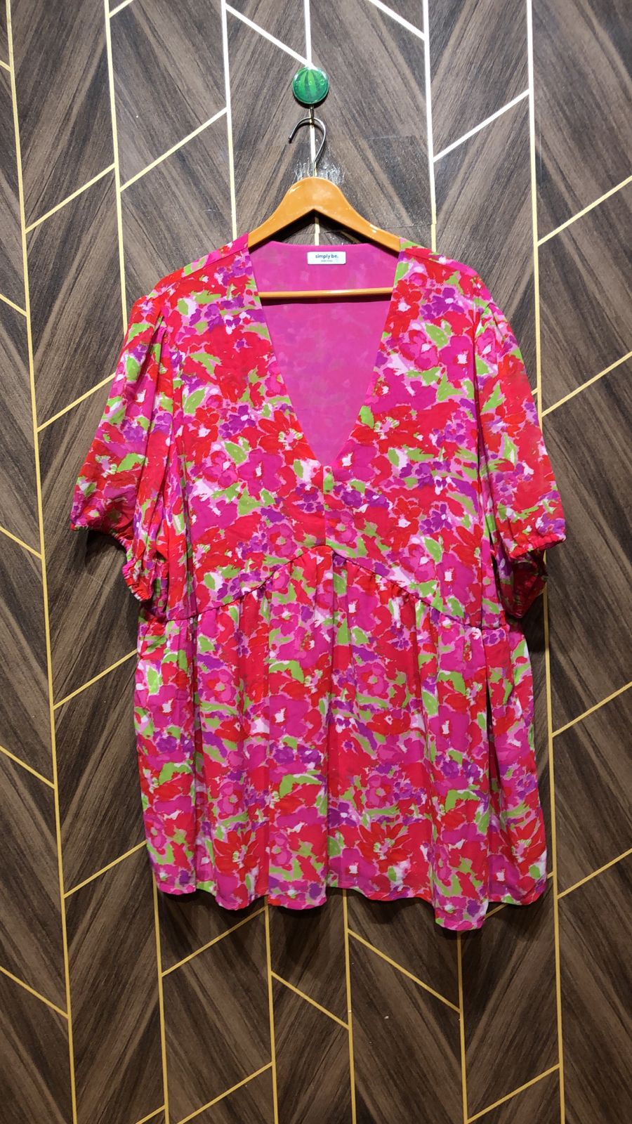Women Long Shirt Chiffon XX Large  | Length 34