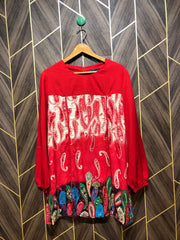 Women Long Shirt Linen X Large | Chest 22 | Length 31