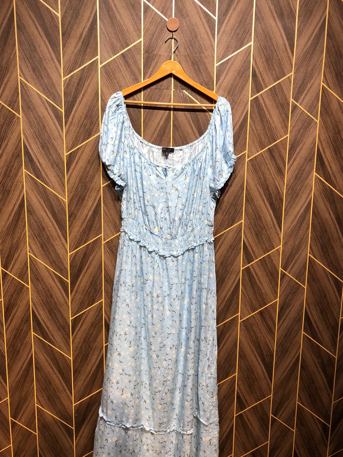 Western Long Maxi Linen Medium | Size | Chest 19 | Length 62