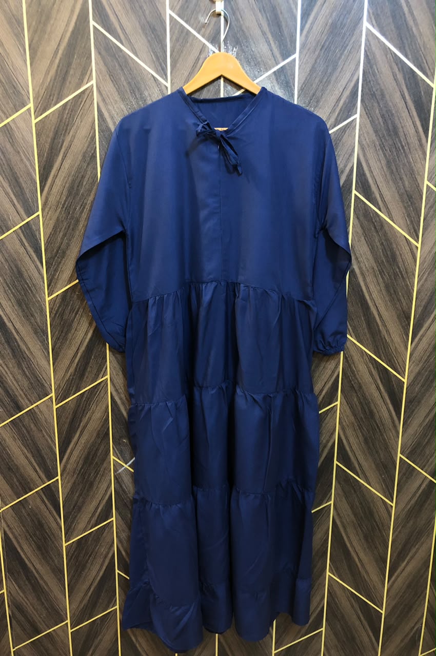 Western Long Maxi Silk Medium | Size | Chest 19 | Length 47