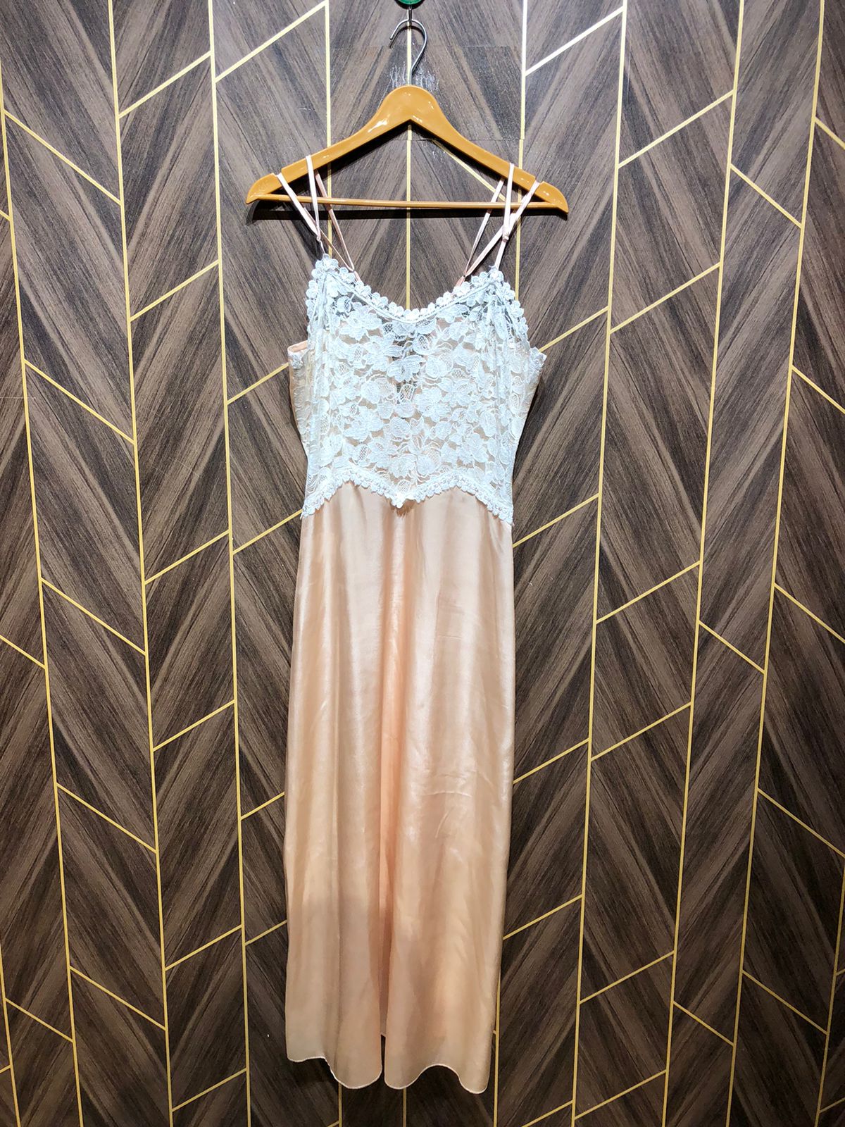 Western Long Maxi Net  Silk Medium | Size | Chest 19 | Length 53