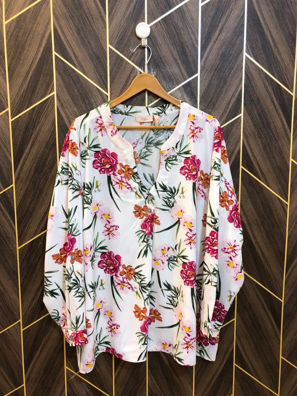 Western Top Chiffon – 4XL Size (Chest: 26 , Length: 30 )