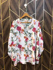 Western Top Chiffon – 4XL Size (Chest: 26 , Length: 30 )
