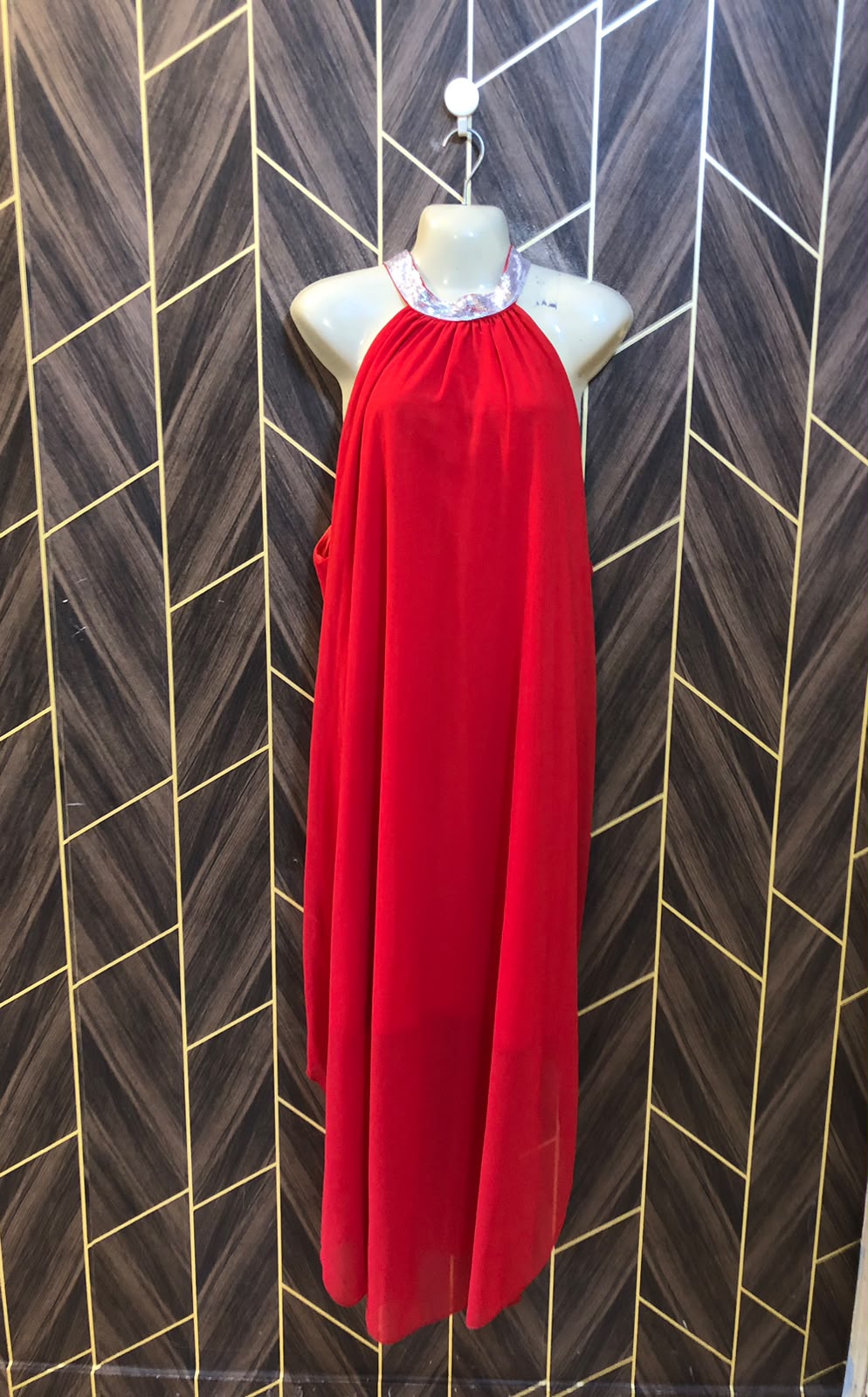 Western Long Maxi Chiffon 3XL | Size | Chest 25 | Length 57