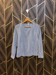 Western Top crop  Silk – X-Small Size (Chest: 17, Length: 22  )