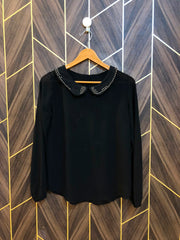 Western Top Chiffon (See Through) – Medium Size (Chest: 19, Length: 24 )