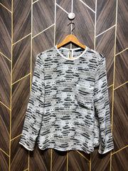 Western Top Chiffon – Large Size (Chest: 21 , Length: 26  )