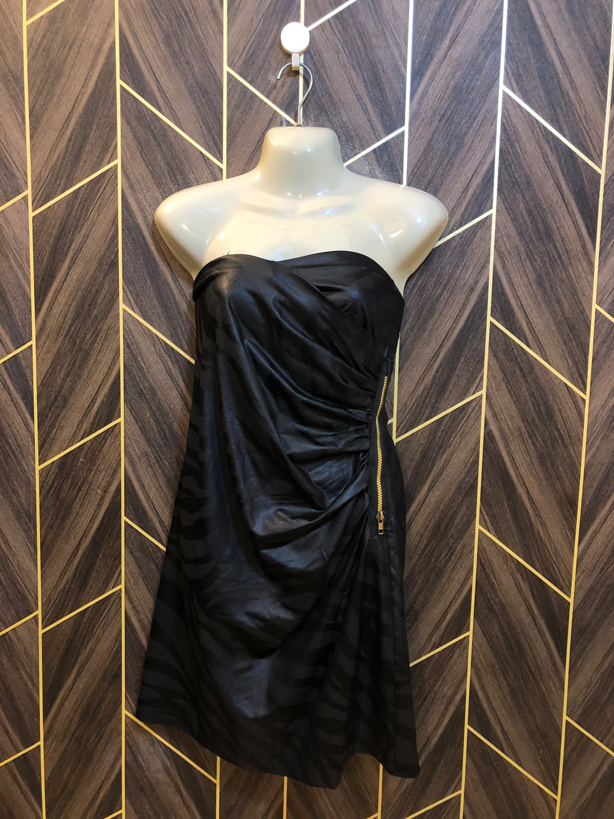 Mini Dress Silk jersey  Large Size Chest 20 Length 30