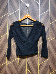 Trendy  net  Jersey CropTop Size X Small