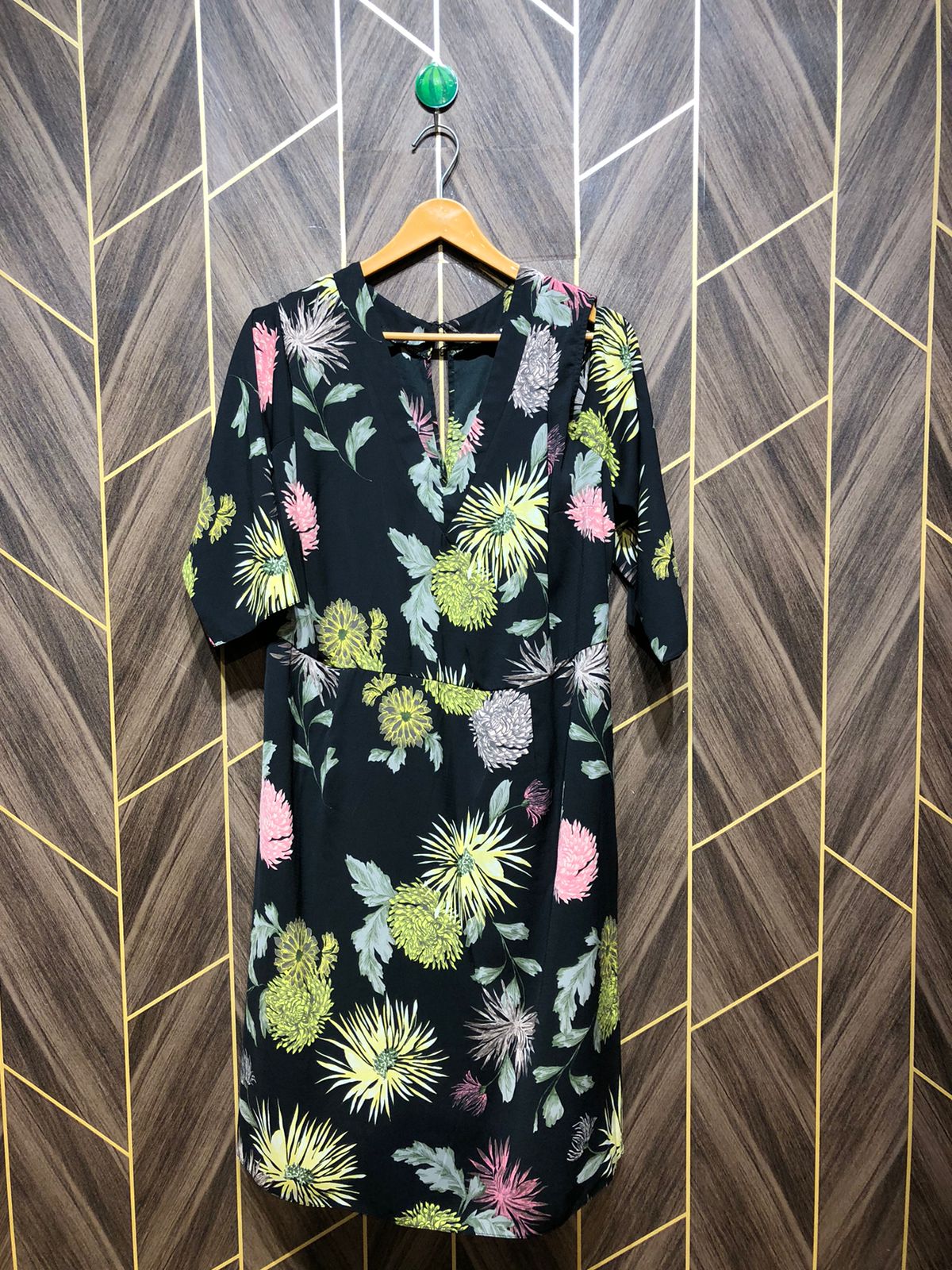 Mini Dress Chiffon X Large Size Chest 22 Length 42