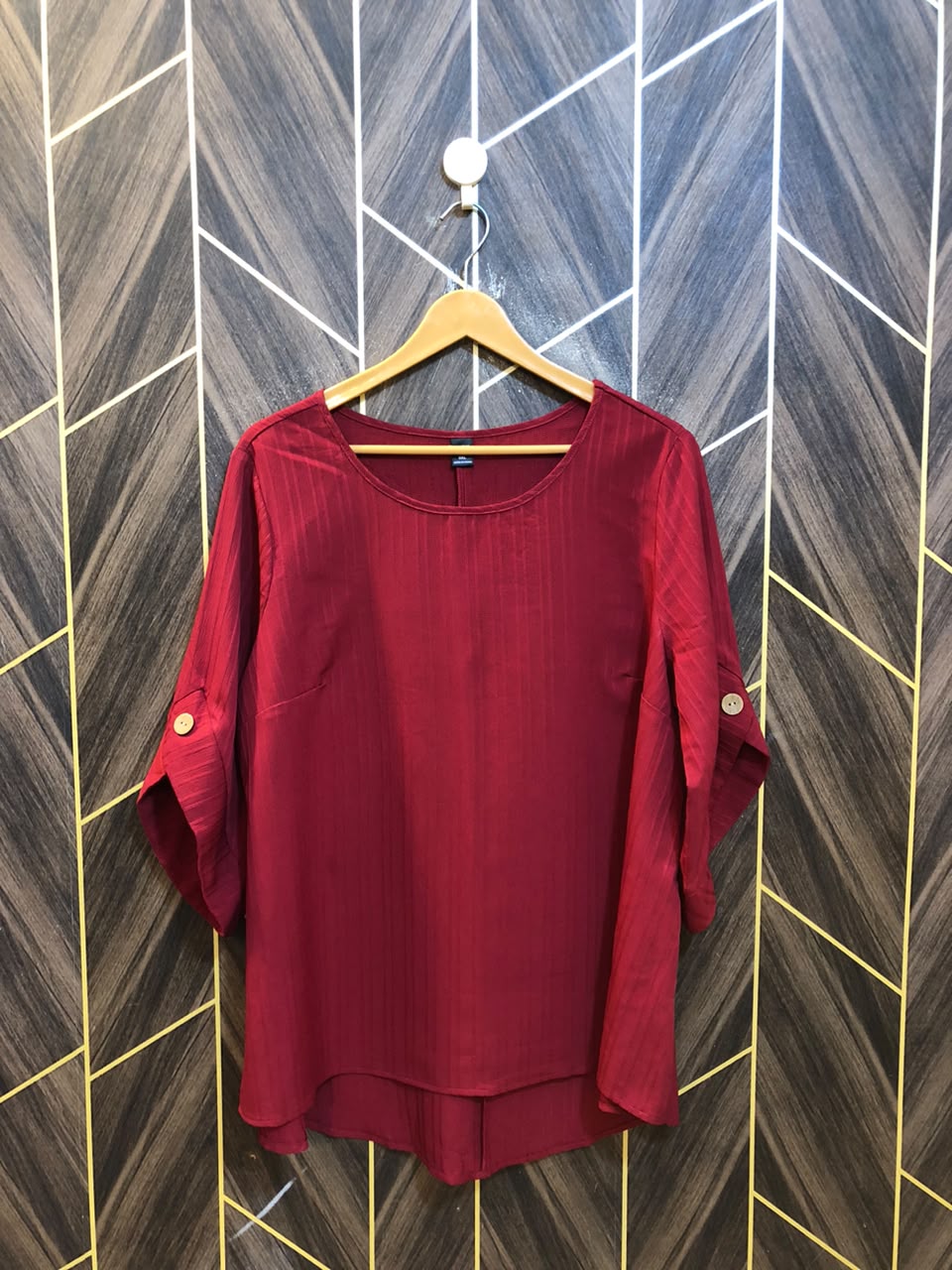 Western Top Chiffon – X-Large Size (Chest: 22, Length: 28 )