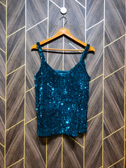 Women party top size chest 19 length 24