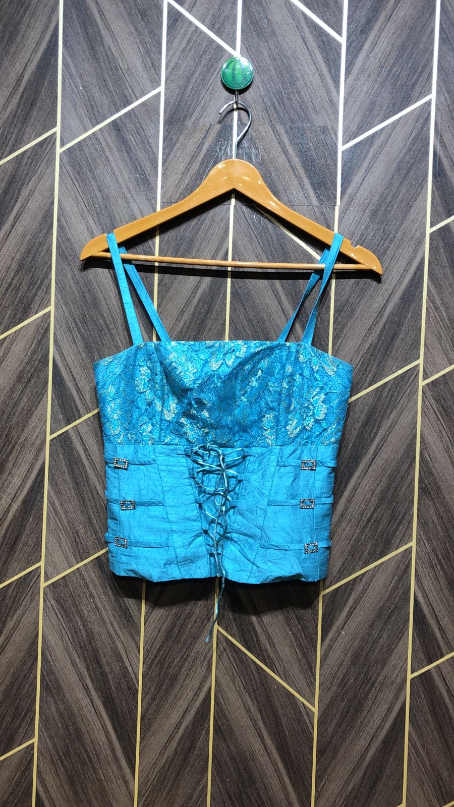 Trendy Chiffon CropTop Size X Small